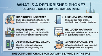 What is a refurbished phone complete guide for UAE buyers 2026