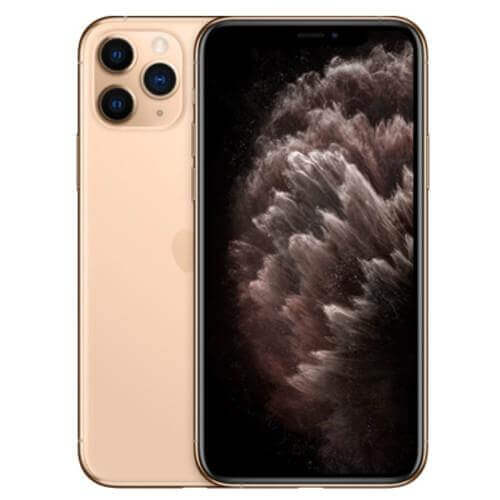 Apple iPhone 11 Pro Gold Front and Back View
