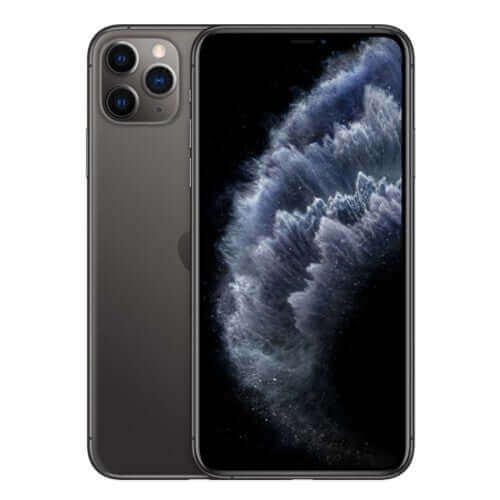 Apple iPhone 11 Pro Space Gray Front and Back View