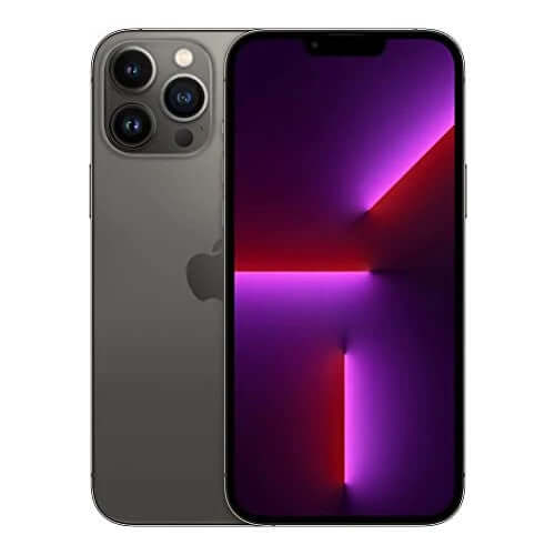 Apple iPhone 13 Pro Graphite Front and Back View